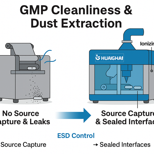 GMP Cleanliness & Dust Extraction: Hidden Essentials at the Laser-Drilling Station